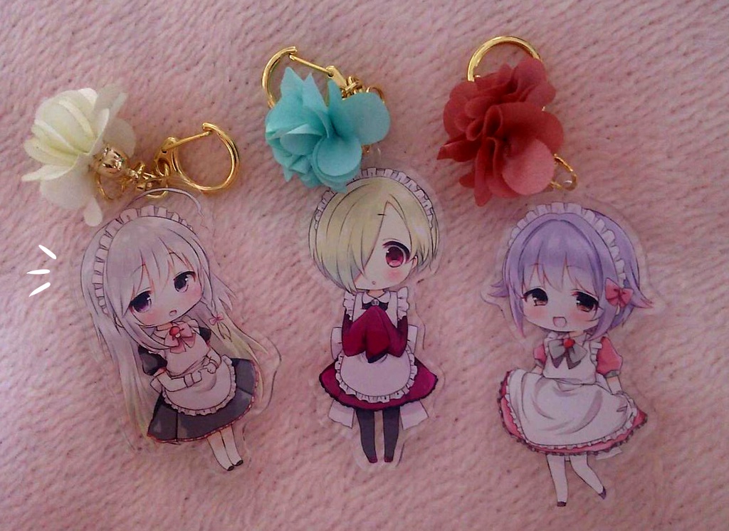 輝子のアクリルキーホルダー