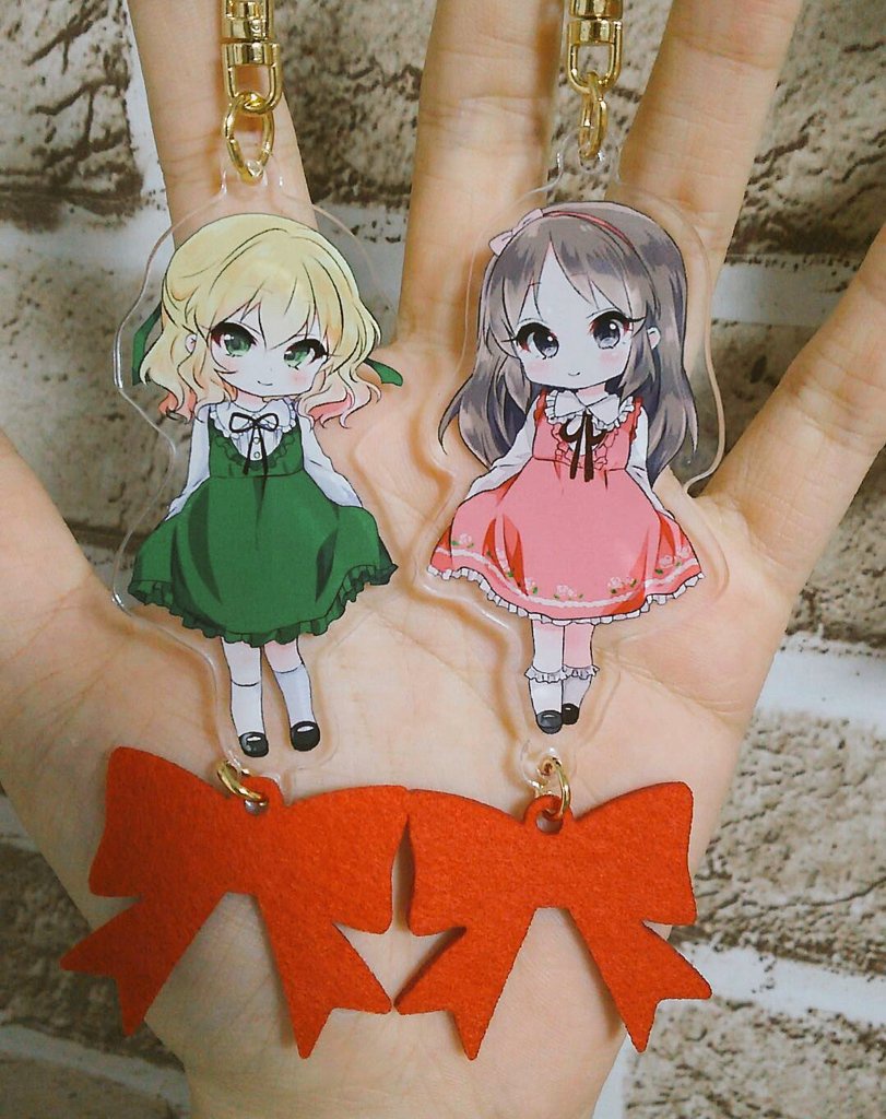 ありすのりぼんアクキー