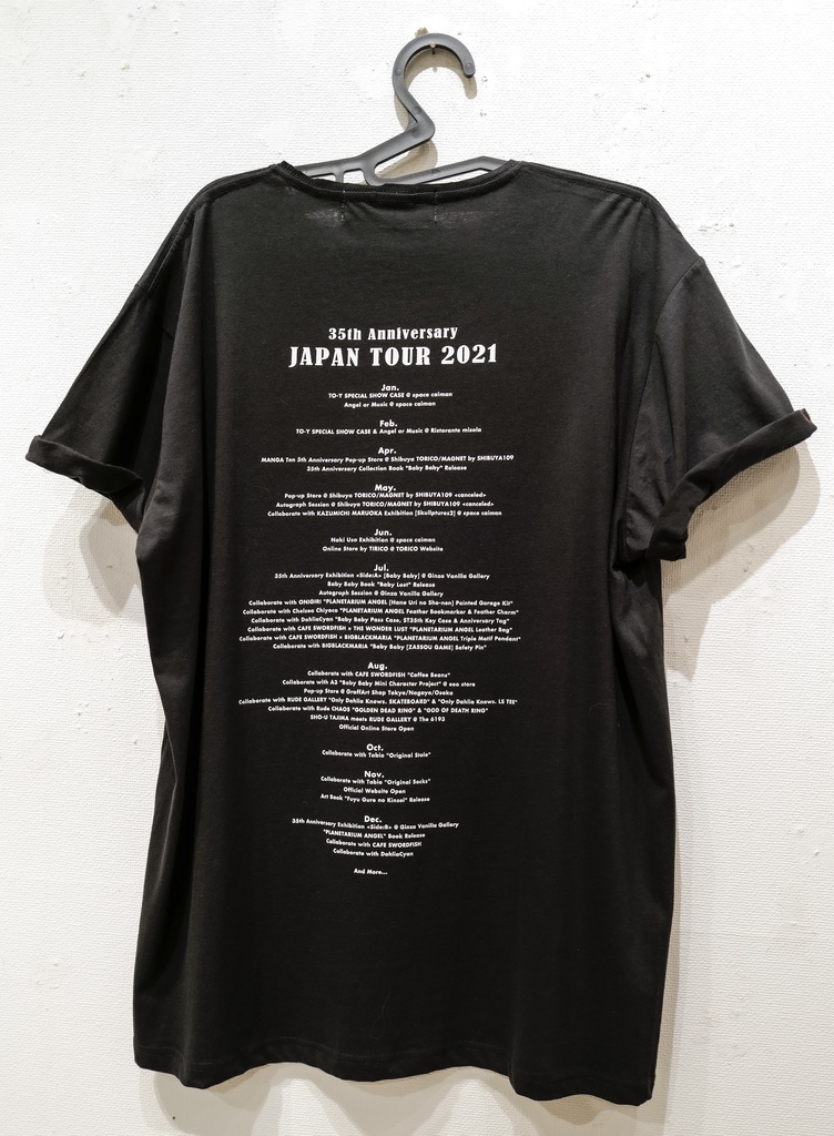 「MOTOR FLOWER」バンドTシャツ(BLACK)