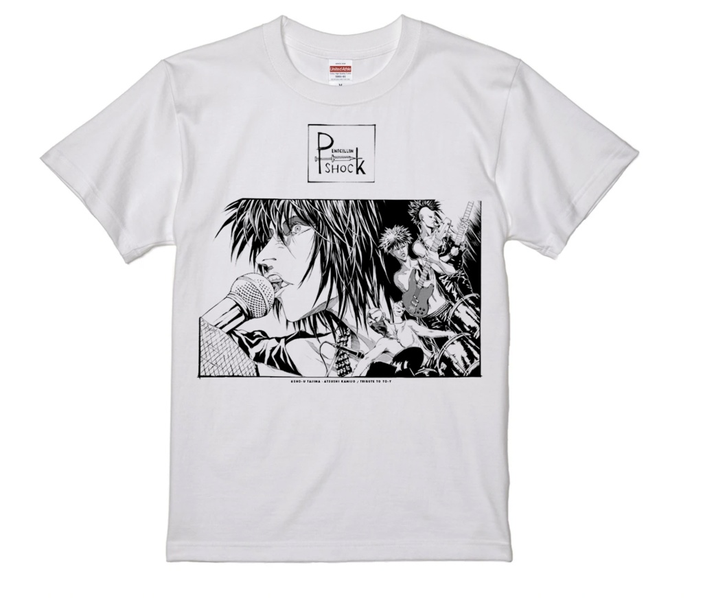 [TRIBUTE TO TO-Y] Penicillin Shock Tシャツ(ホワイト）