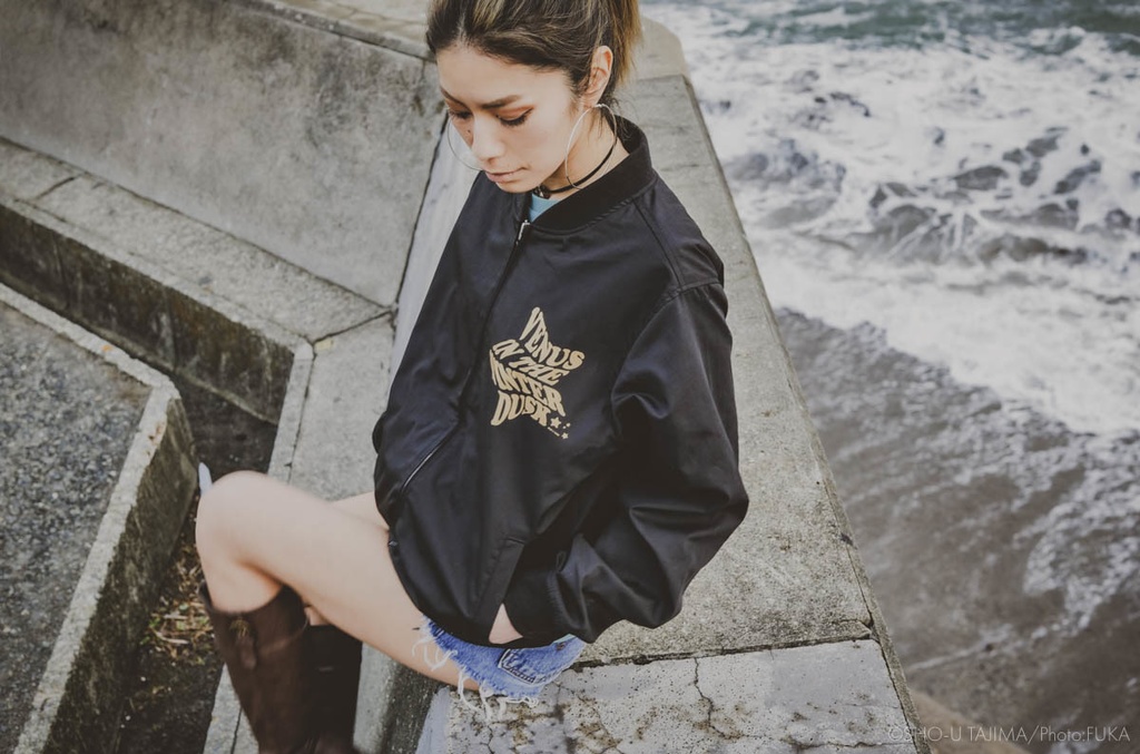 『冬暮れの金星』スタジアムジャケット(裏地付き)