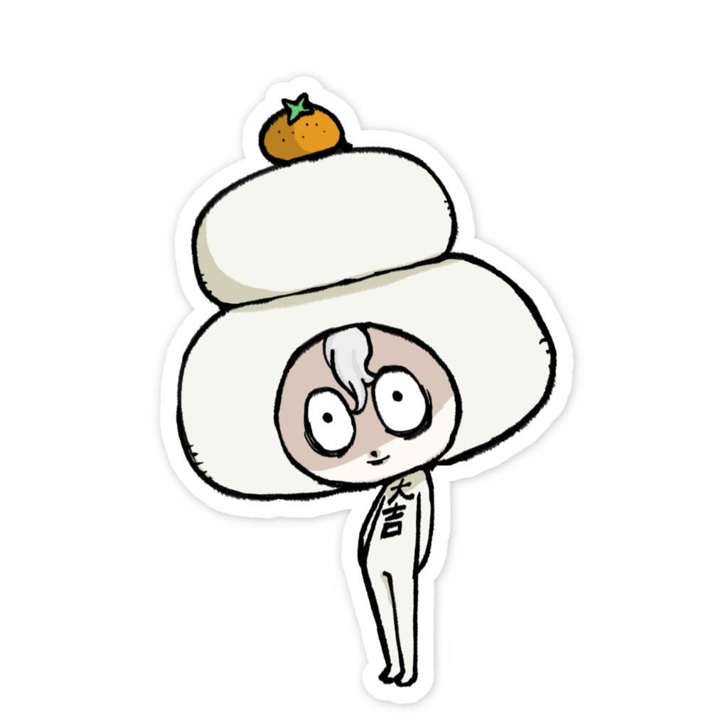 ノア君のお正月ステッカー