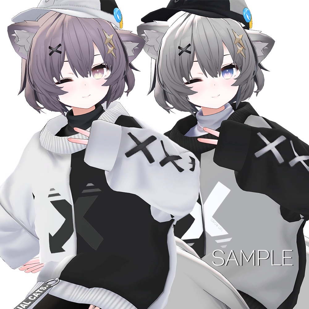 アッシュ (ASH) cloths texture