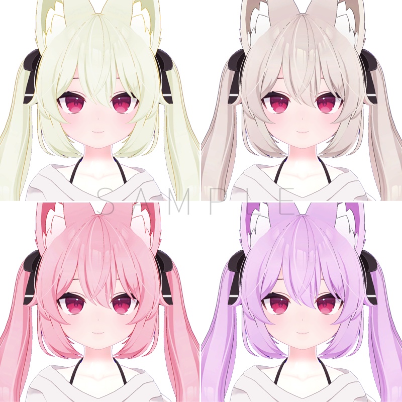 カリン(Karin) Hair texture