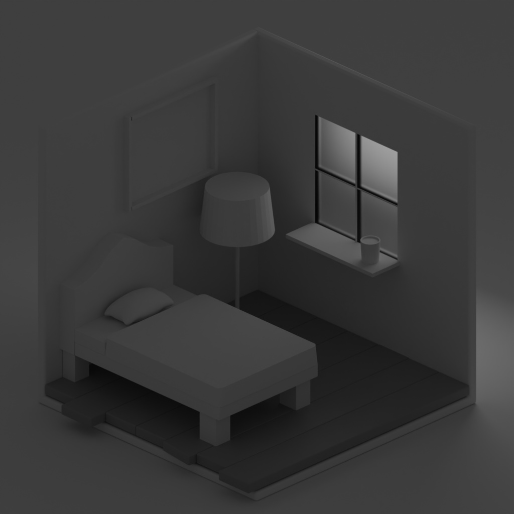 家 (house) 3d model