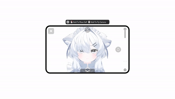 真冬 (Mafuyu) idle animation