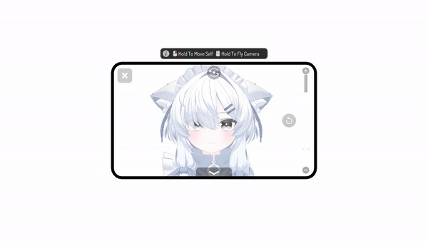 真冬 (Mafuyu) idle animation