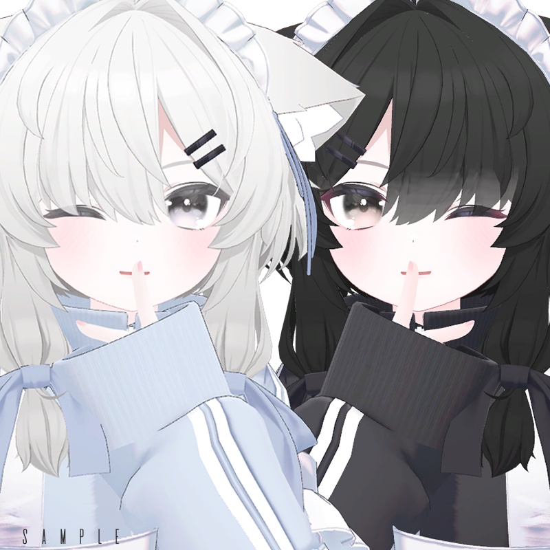 真冬 (Mafuyu) Hair texture