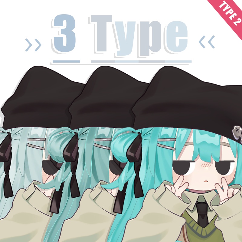 キプフェル (Kipfel) Hair texture