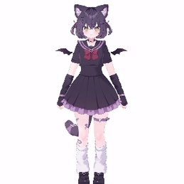 ショコラ(Chocolat) Tail&Ear&Wing Animation