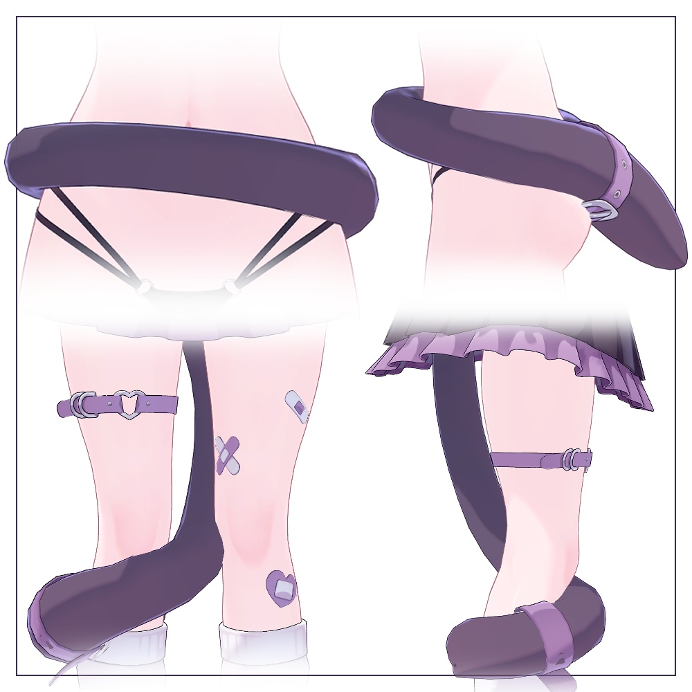 ショコラ(Chocolat) Tail&Ear&Wing Animation