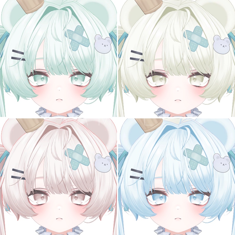 ミルフィ (Milfy) Hair+eye texture