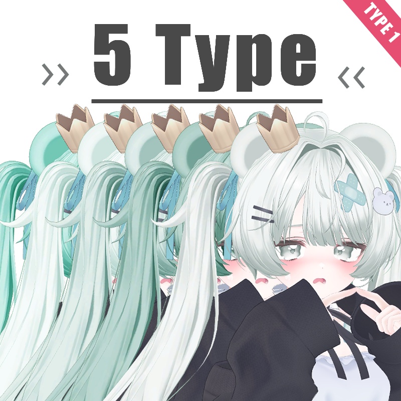 ミルフィ (Milfy) Hair+eye texture