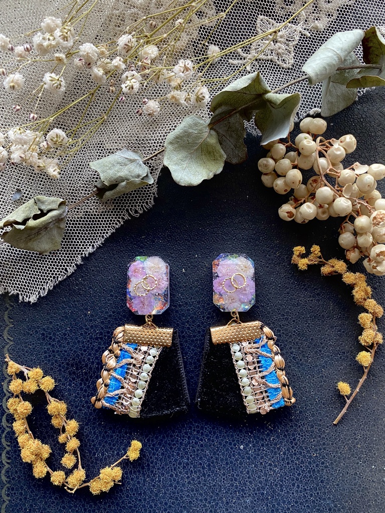 ヴィク勇Flowerピアス/イヤリング④