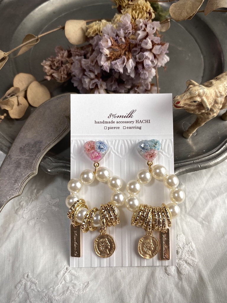 【送込】ラン暦wedding image ピアス