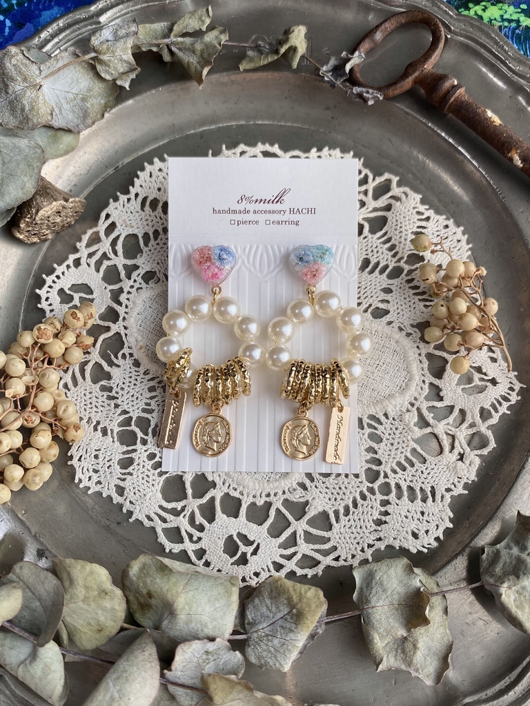  【送込】ラン暦wedding image ピアス