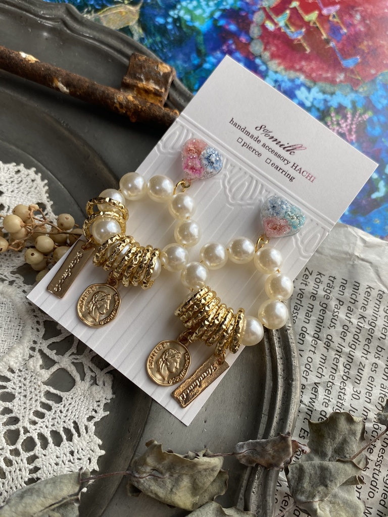 【送込】ラン暦wedding image ピアス