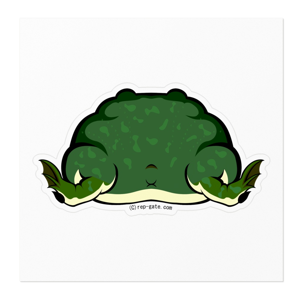 バジェ尻ステッカー