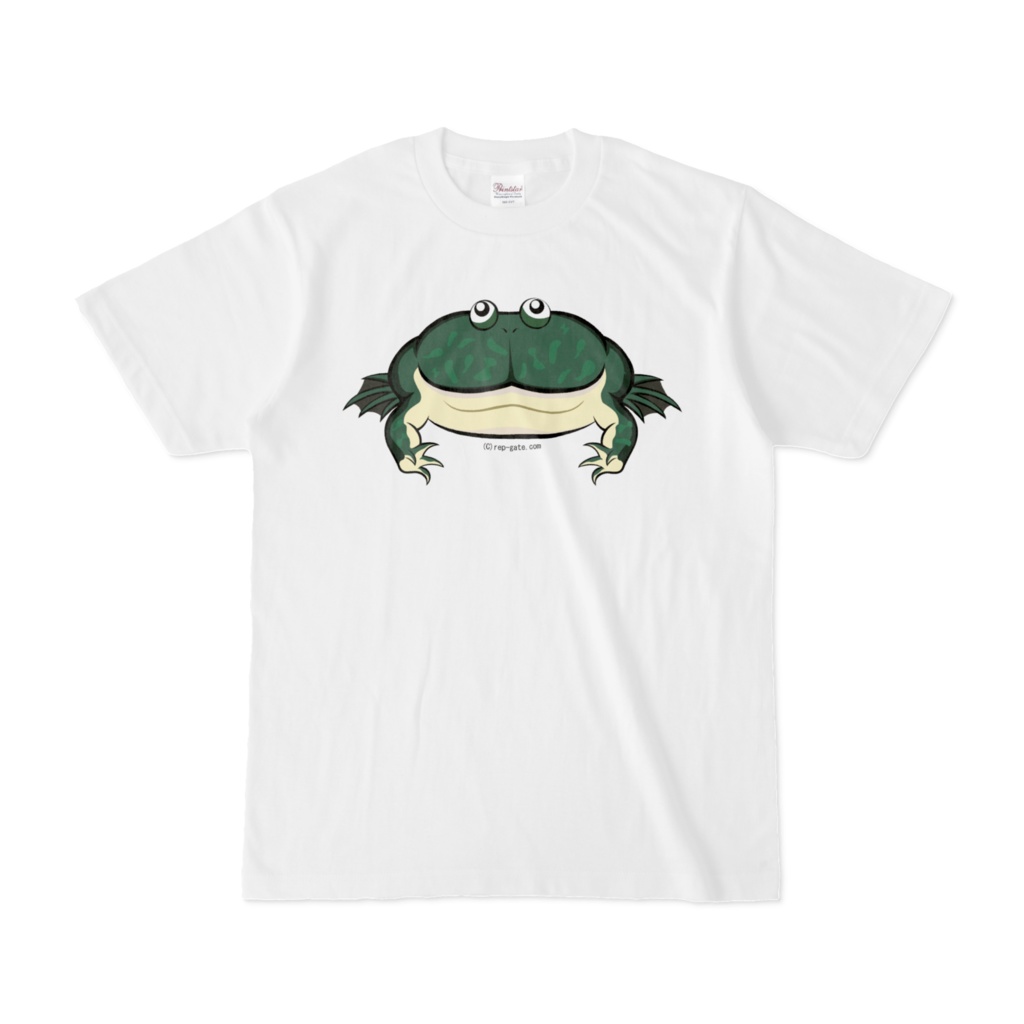 バジェットガエル白Tシャツ