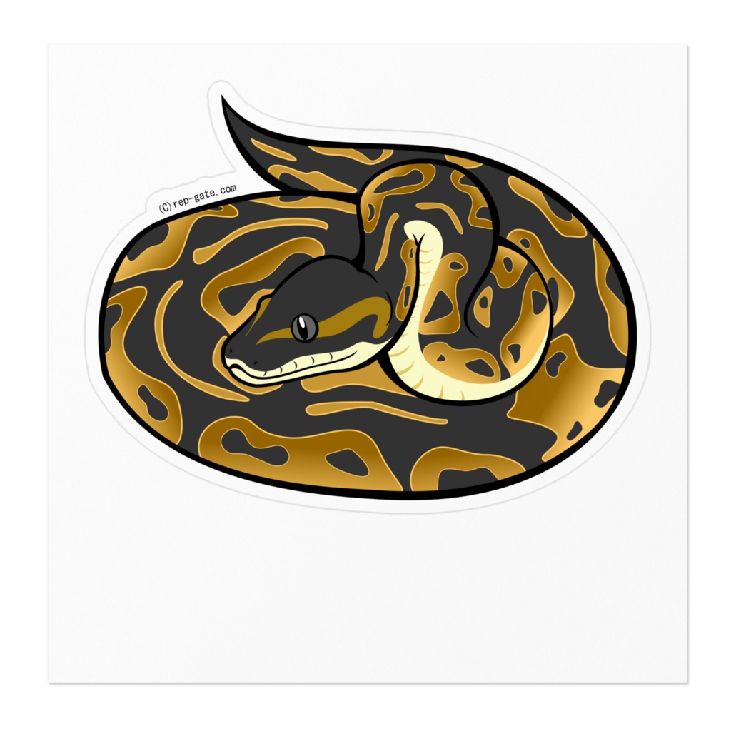 ボールパイソン(ノーマル)ステッカー
