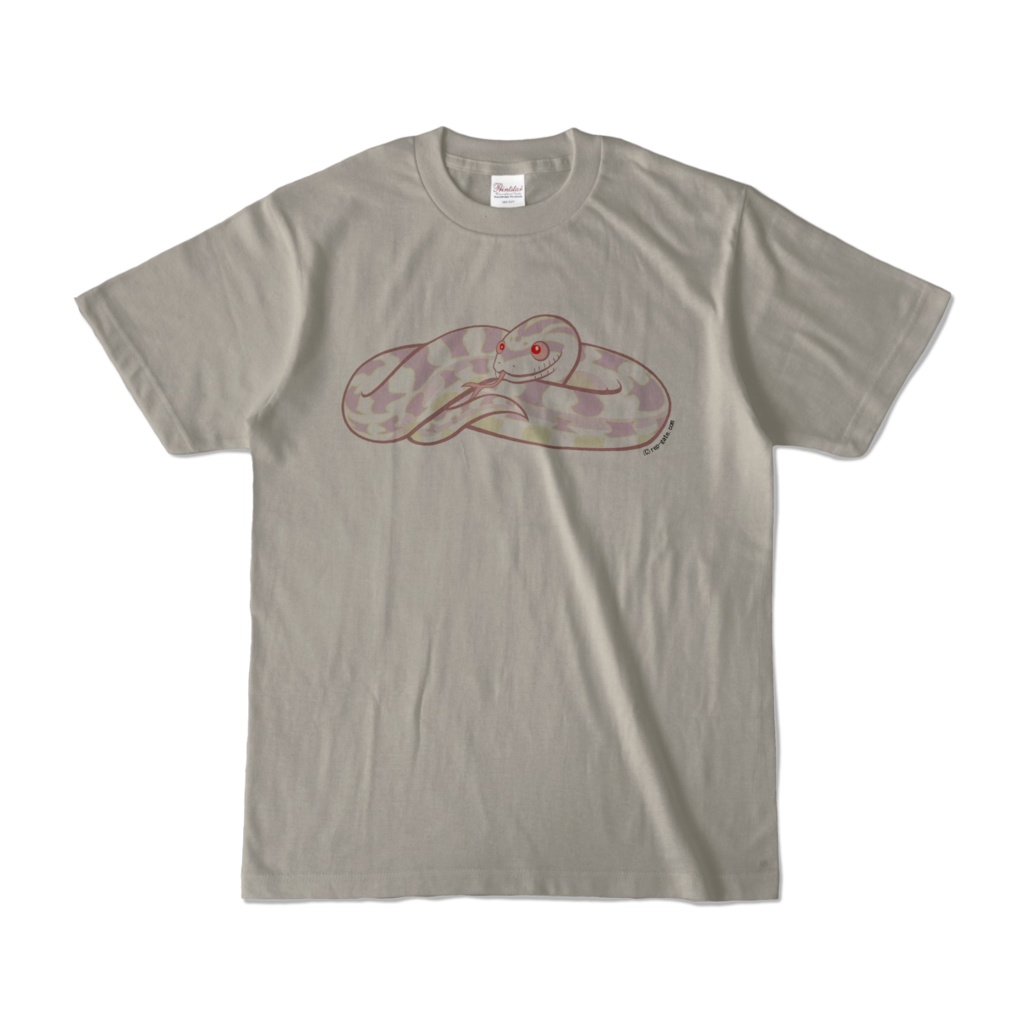 コーンスネーク（スノー）カラーTシャツ