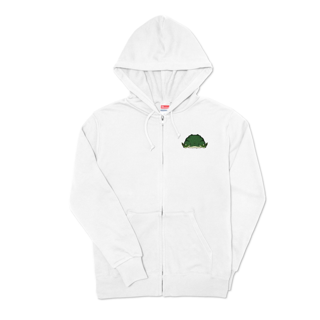 バジェ尻ジップパーカー