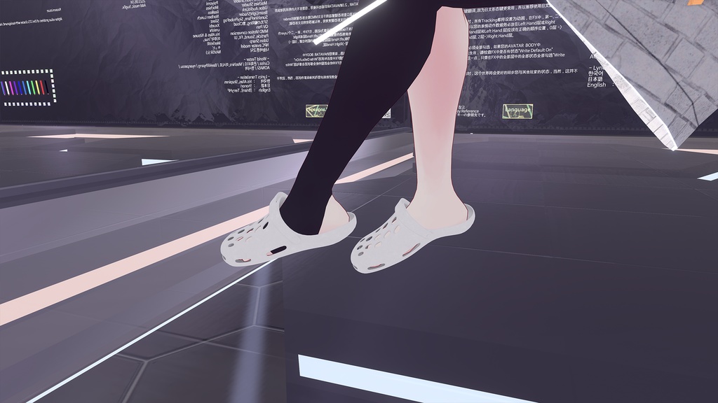 VRChat-泡の下駄-洞洞鞋