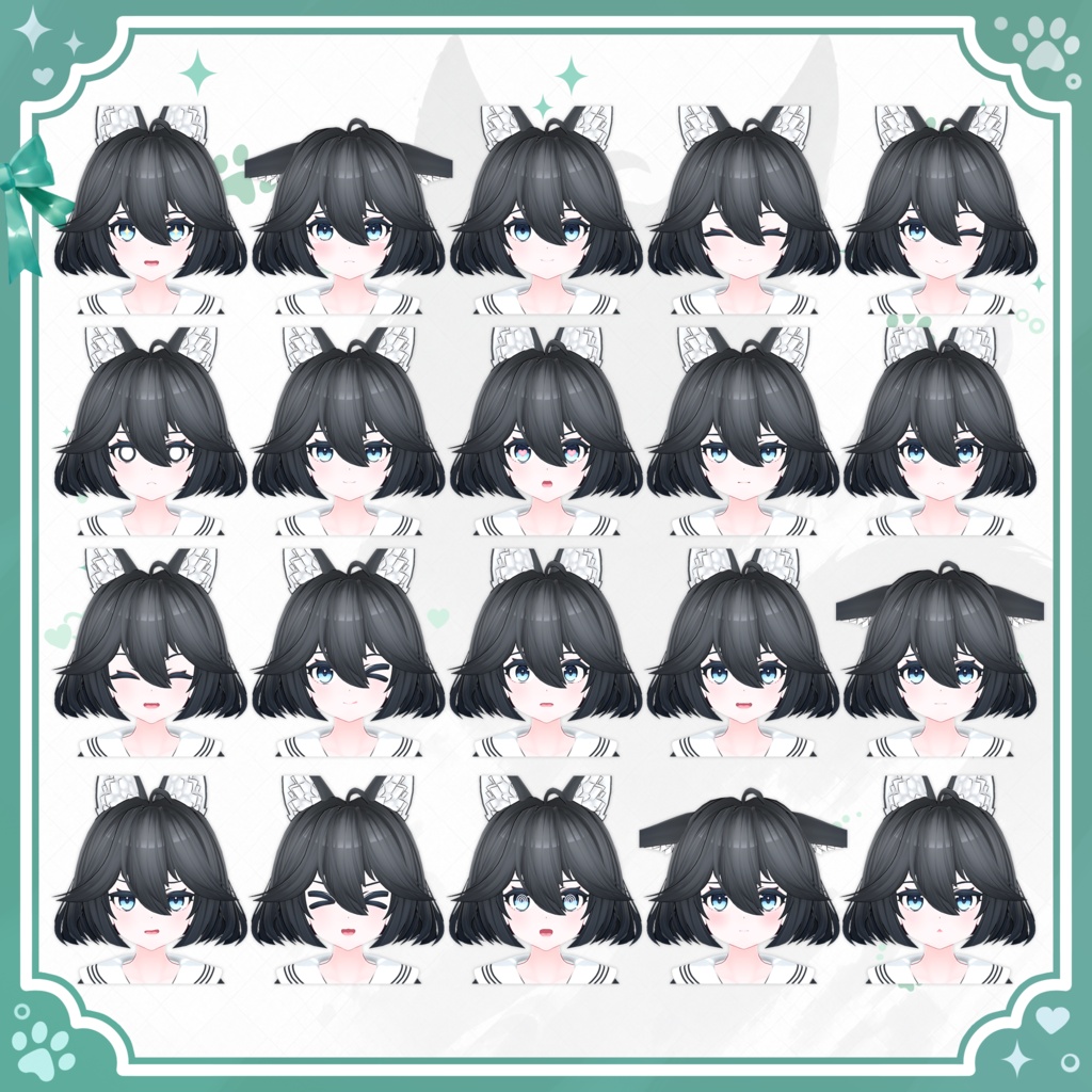 【オリジナル3Dモデル】 モリ(Mori)