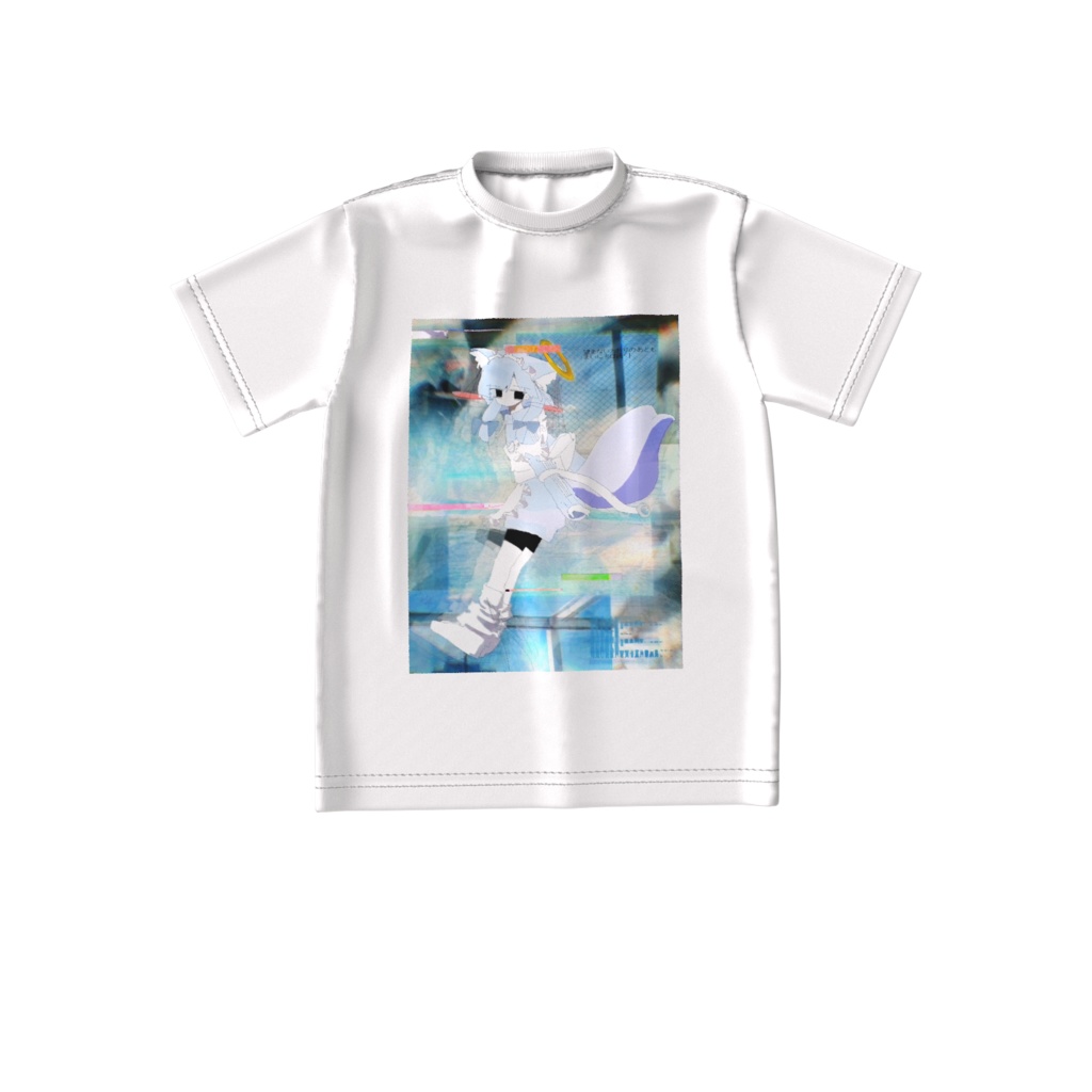 【MA03】真冬ちゃん ビッグシルエットT-shirt 白