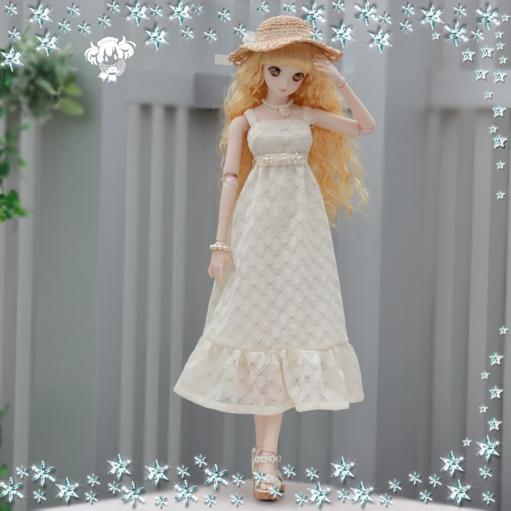 DDサイズ ビジューレースワンピ セット(S胸〜M胸) 限定1セット