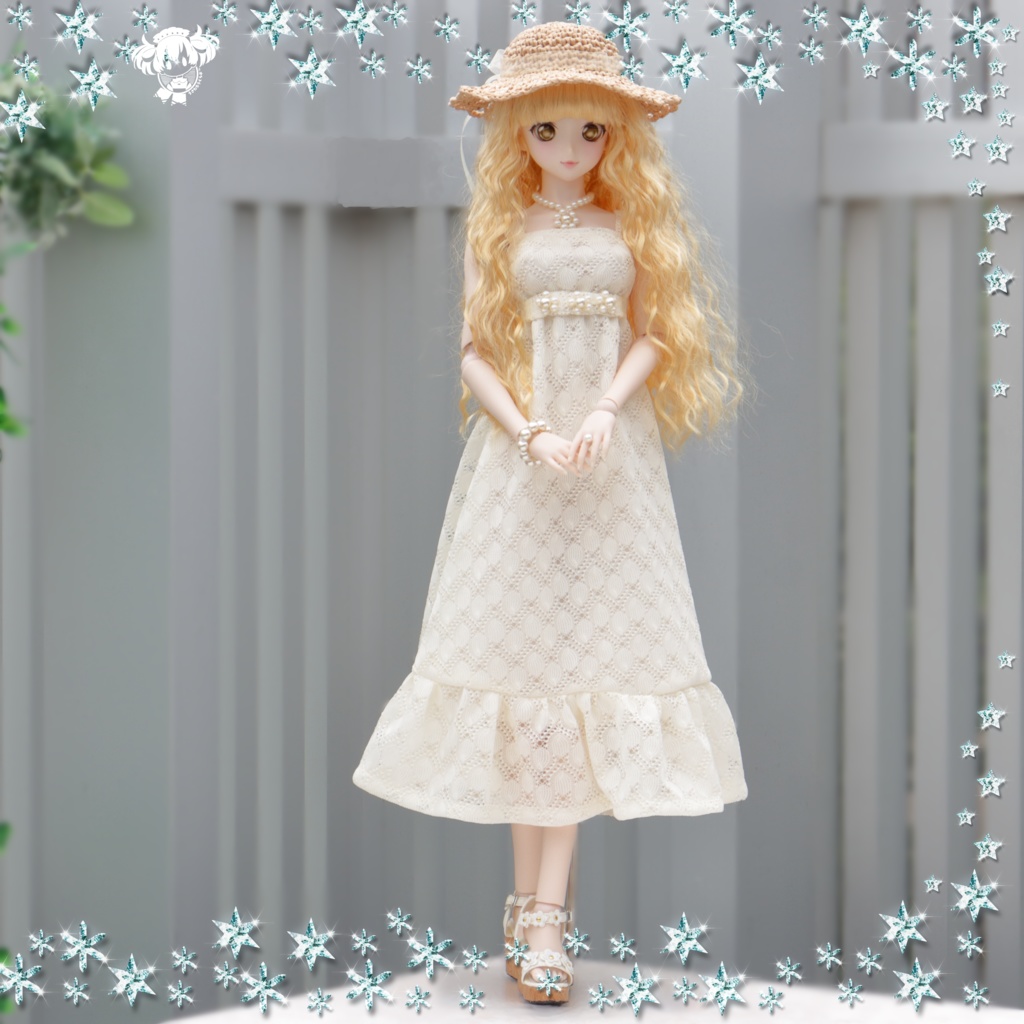 DDサイズ ビジューレースワンピ セット(S胸〜M胸) 限定1セット