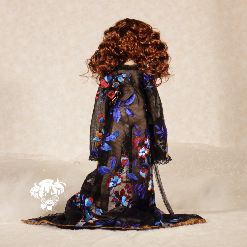 DD(S胸、M胸、L胸,dy胸)MDD シアーししゅうガウン