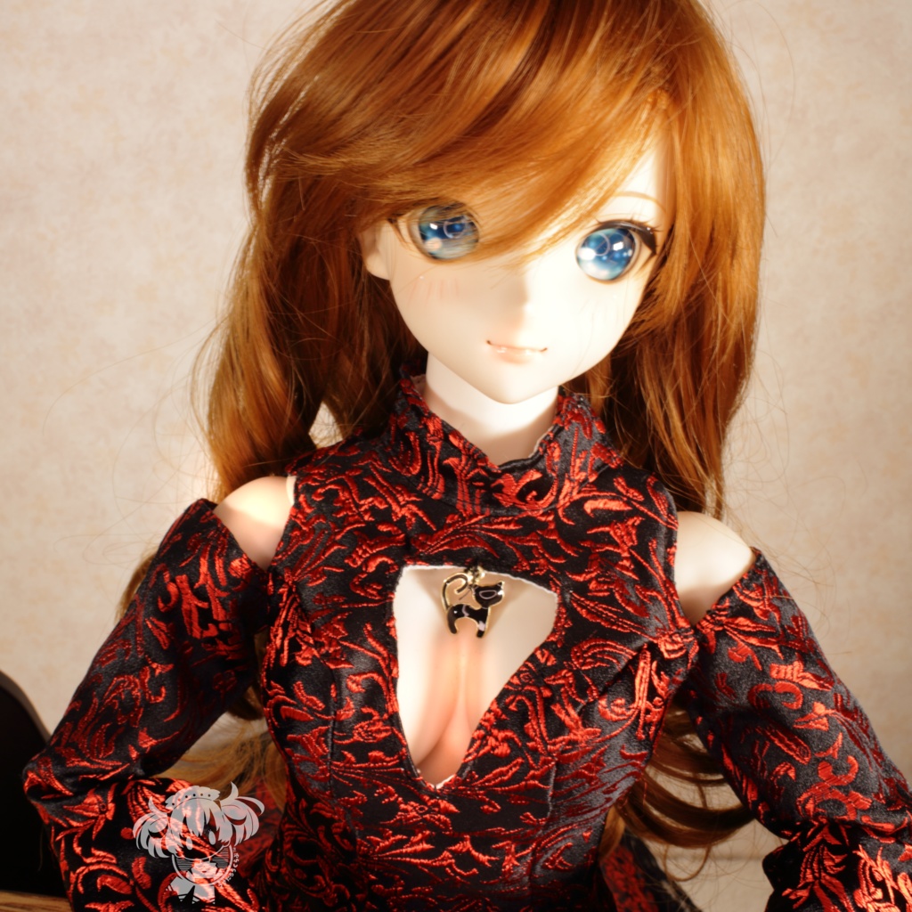 DD(S胸、M胸、L胸)夜会ドレスセット(ネコ)