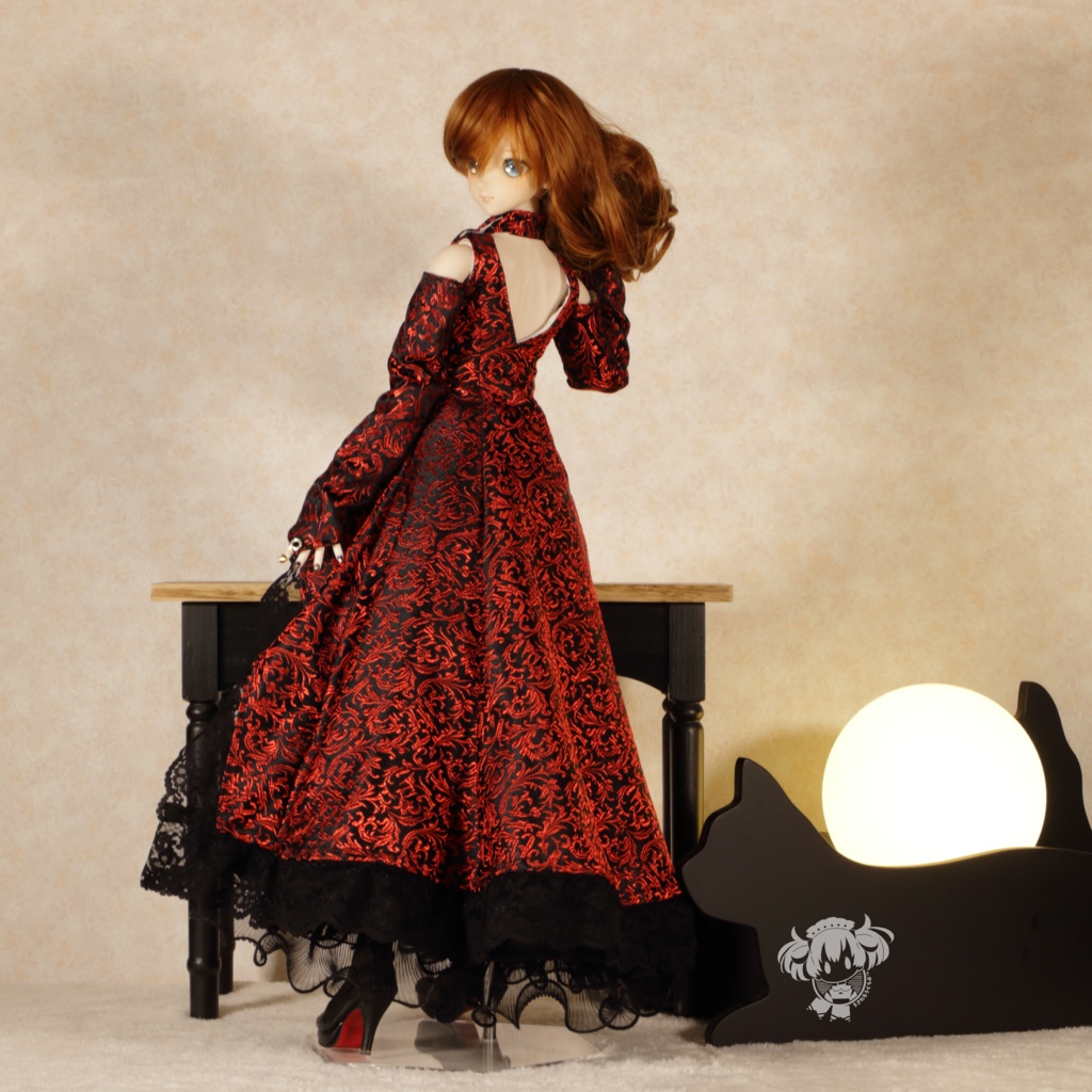 DD(S胸、M胸、L胸)夜会ドレスセット(ネコ)