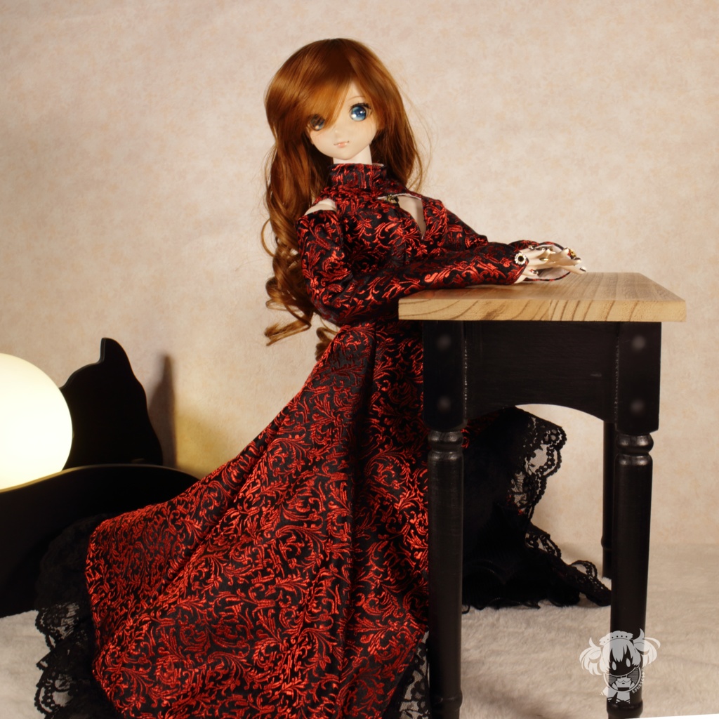 DD(S胸、M胸、L胸)夜会ドレスセット(ネコ)