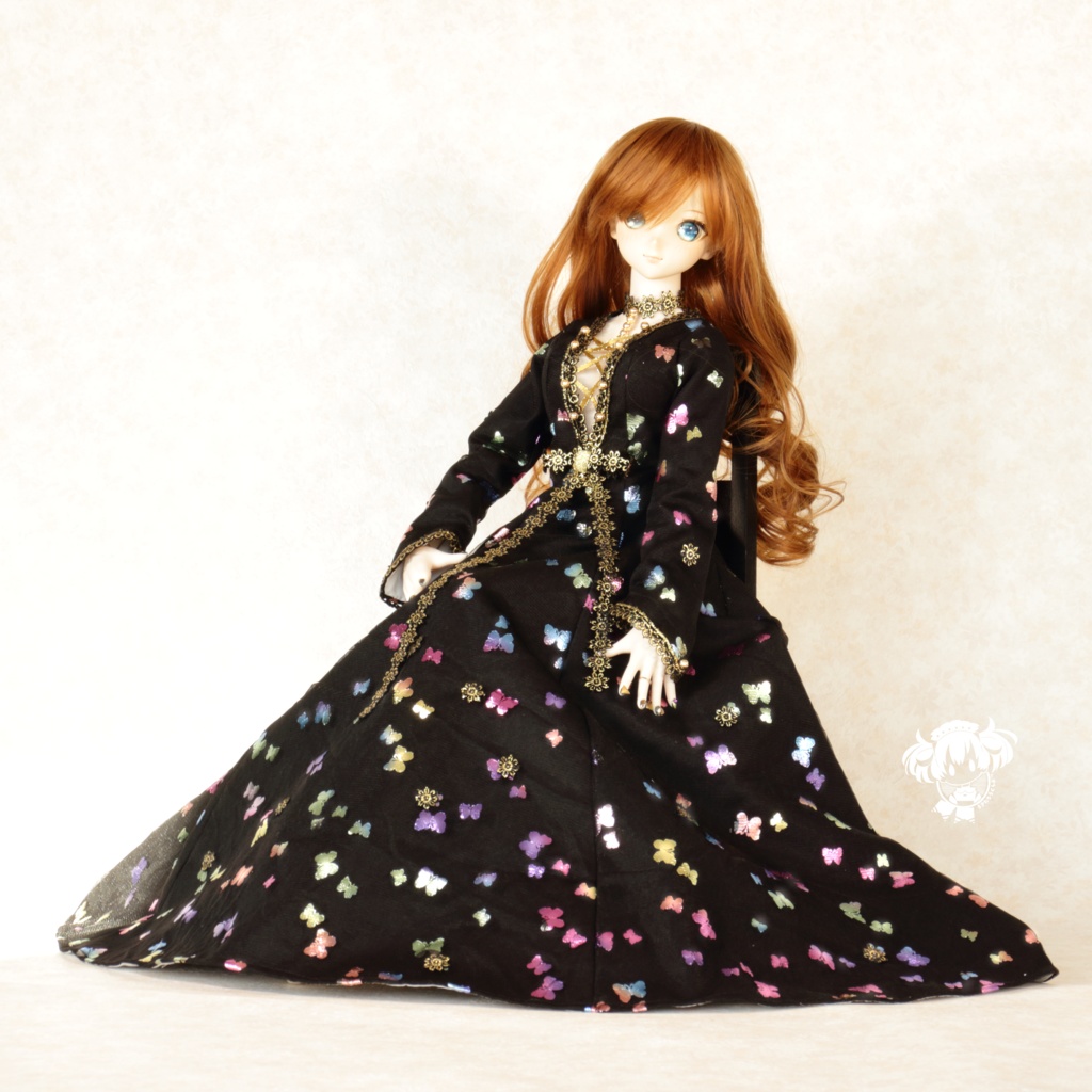 DD(S胸,M胸,L胸)Glowing butterfly dress(光る蝶のドレス)