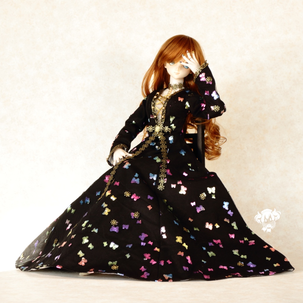 DD(S胸,M胸,L胸)Glowing butterfly dress(光る蝶のドレス)