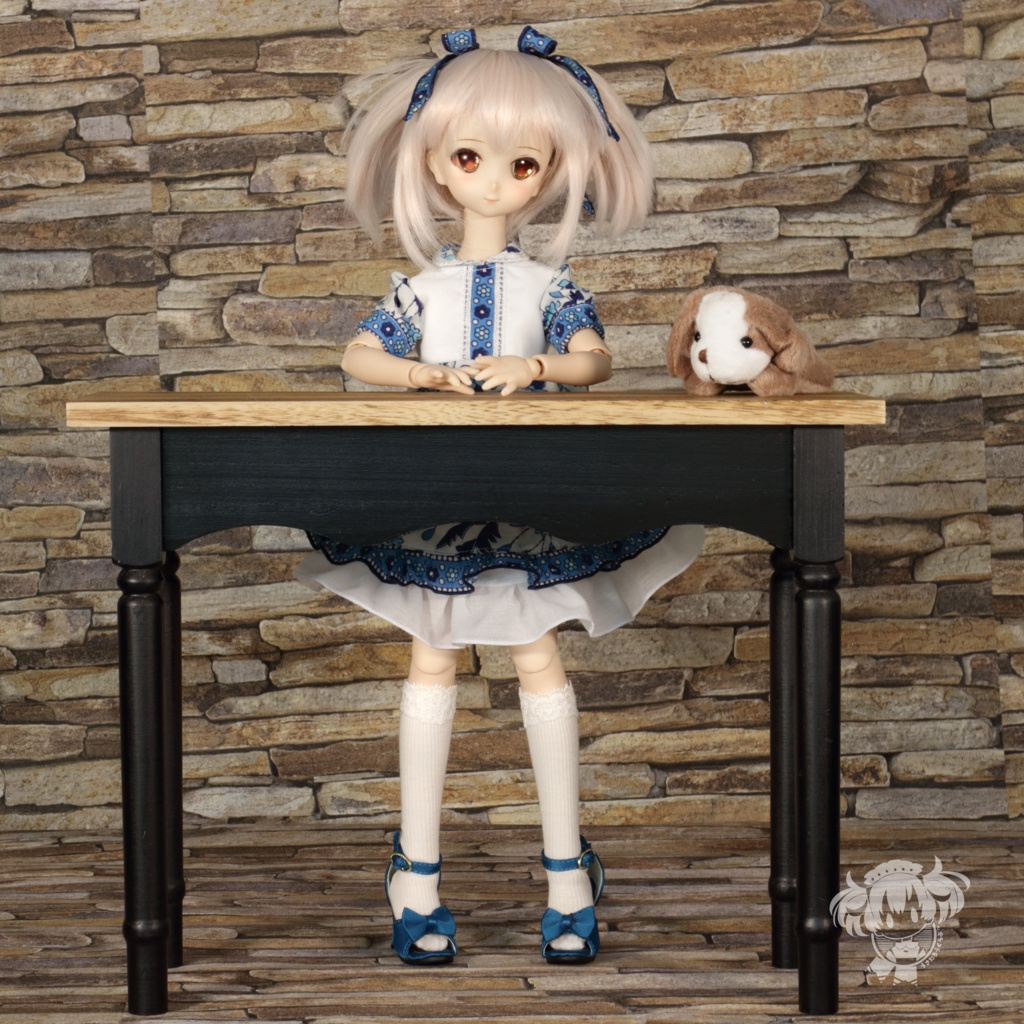 MDDサイズ青花ワンピースセット