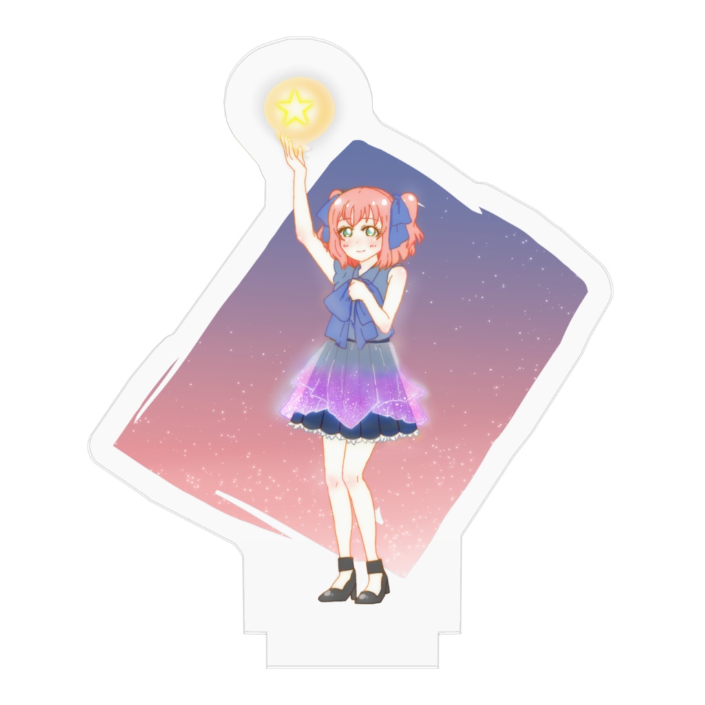 "夢で夜空を照らしたい"アクリルフィギュア ルビィver