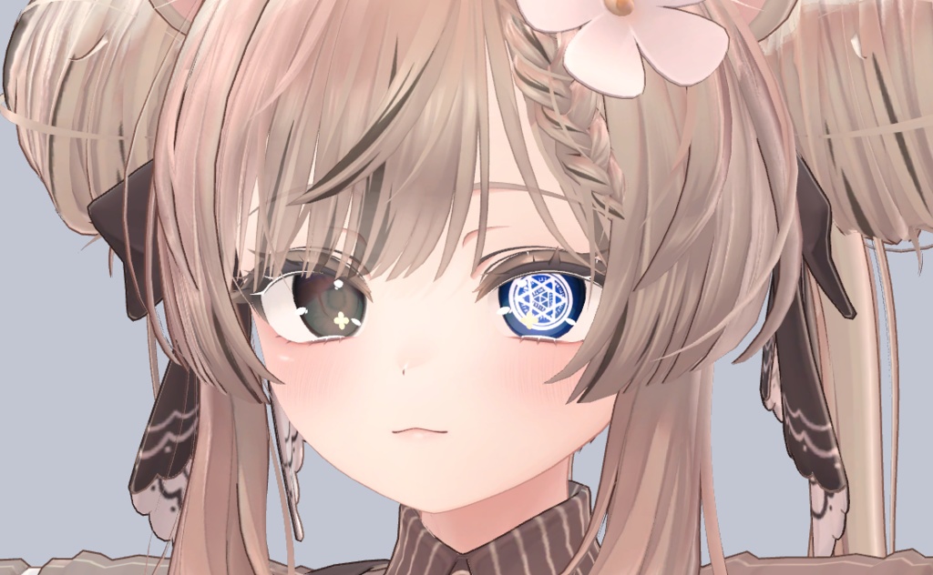 ショコラ・マヌカ対応 魔眼アイテクスチャ+動く魔法陣