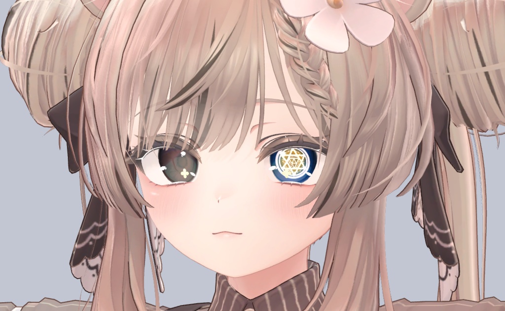 ショコラ・マヌカ対応 魔眼アイテクスチャ+動く魔法陣