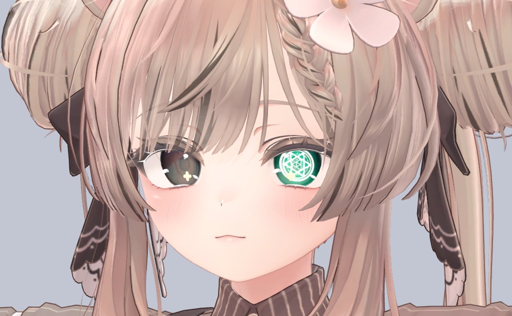 ショコラ・マヌカ対応 魔眼アイテクスチャ+動く魔法陣