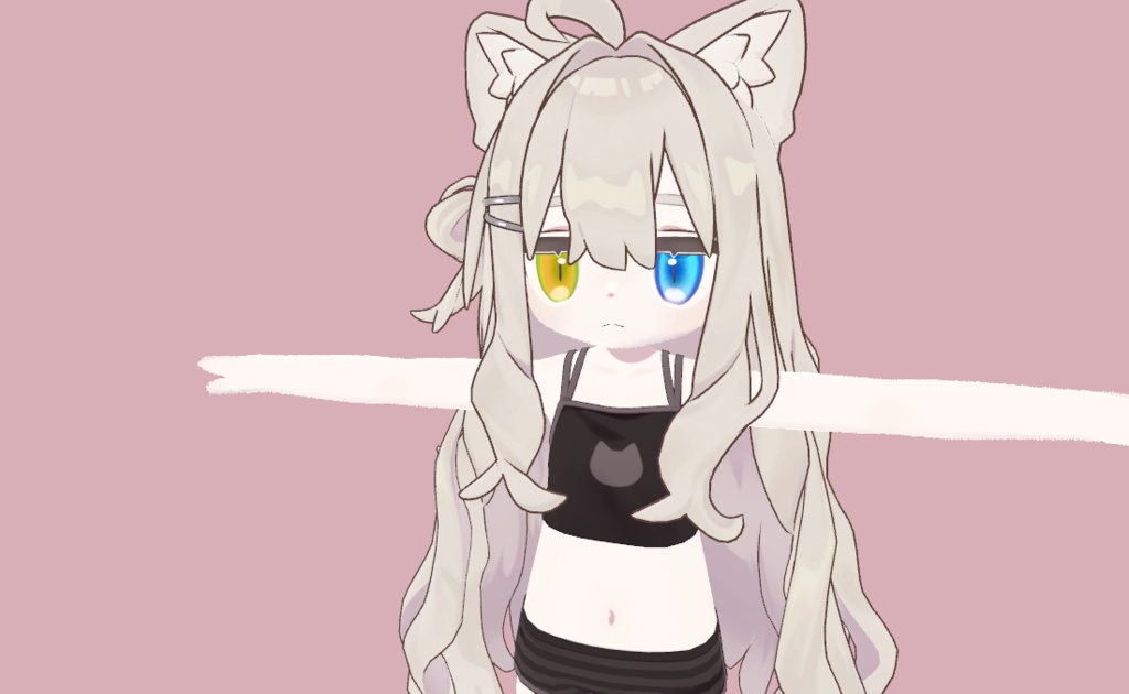 キプフェル専用 シロネコ・クロネコテクスチャ