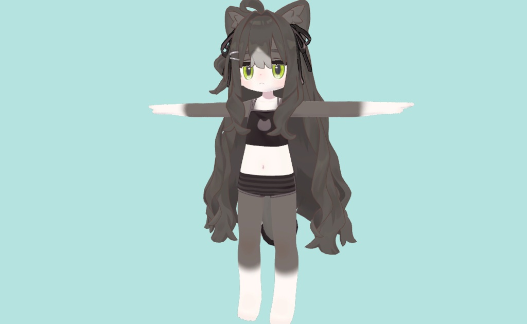 キプフェル専用 ハチワレネコテクスチャ