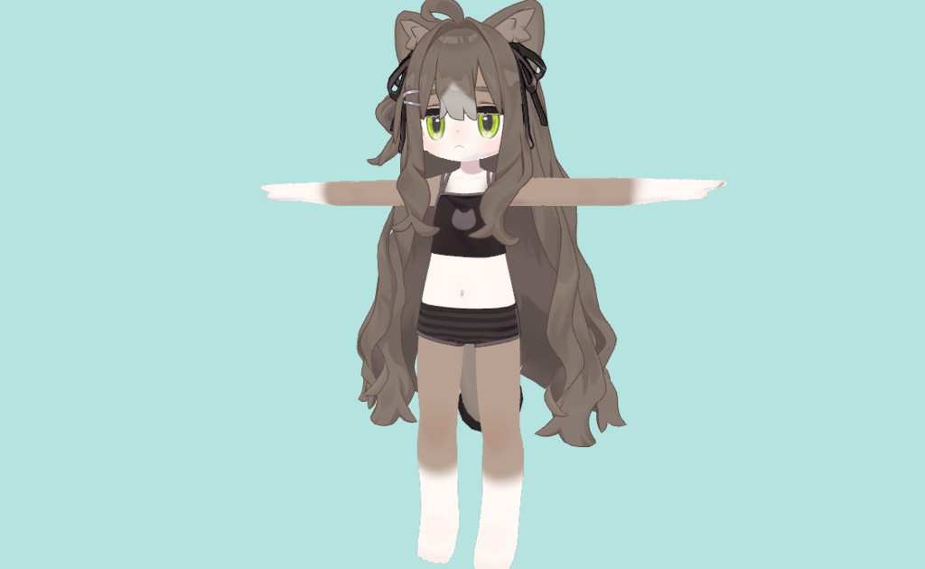 キプフェル専用 ハチワレネコテクスチャ