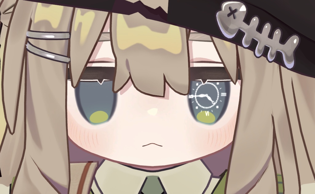 【3アバター対応】動く!GIFアイテクスチャ