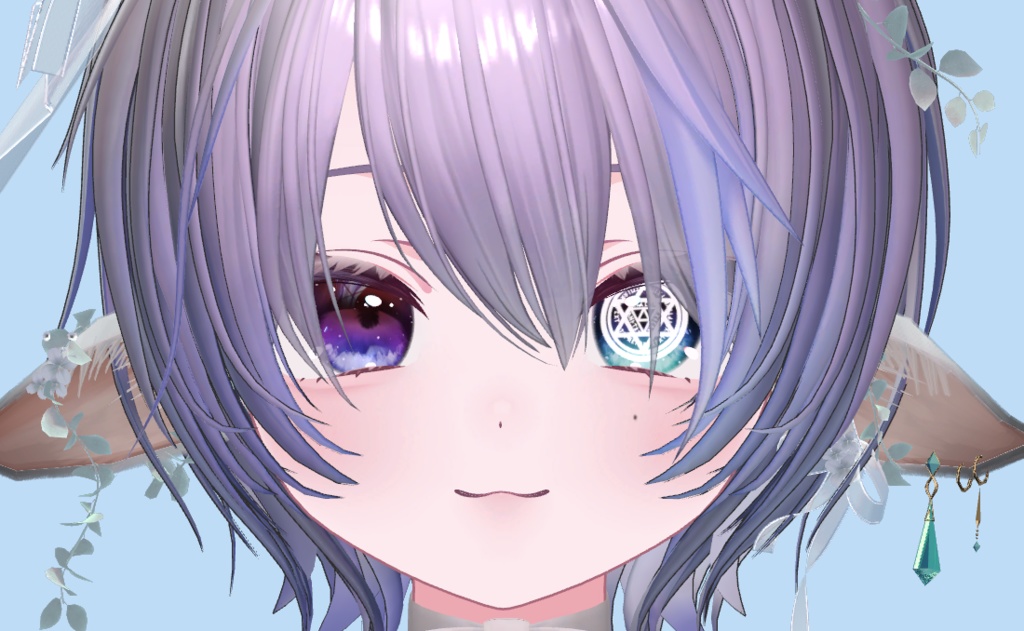 【3アバター対応】動く!GIFアイテクスチャ