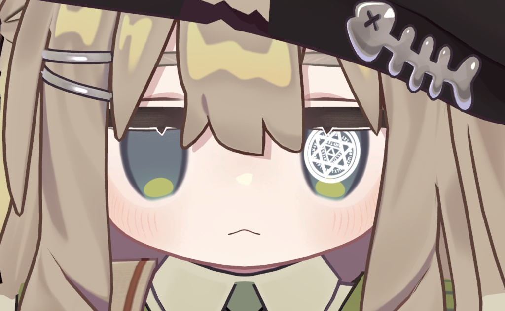 【3アバター対応】動く!GIFアイテクスチャ