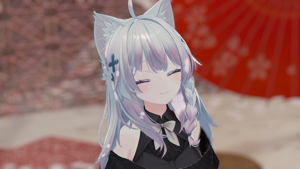 降り注ぎヘアテクスチャ【2アバター対応】