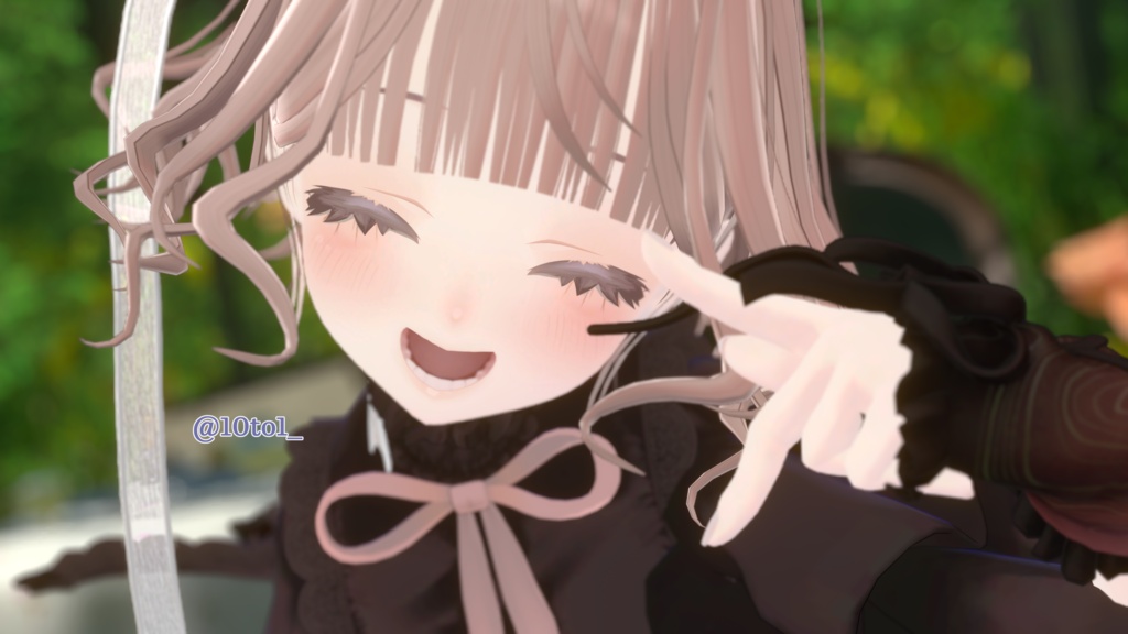 【しずくさん用テクスチャ】御耽美メイク&オパールアイ